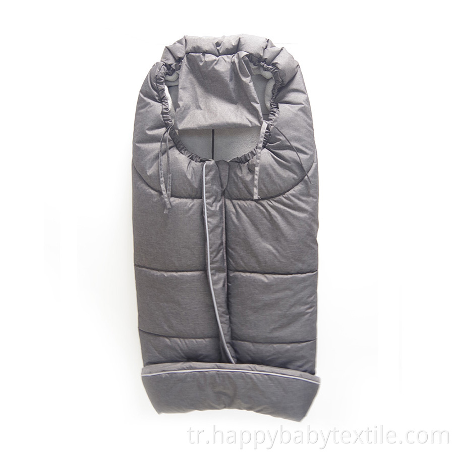 Baby sleeping bag on the Stroller